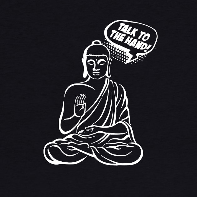 Talk to the hand! Buddha comics by ZuskaArt